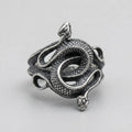 Twin Viper Throne Ring