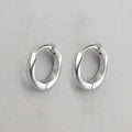 Polished Chunky Hoop Earrings