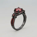 Crimson Crown Ring