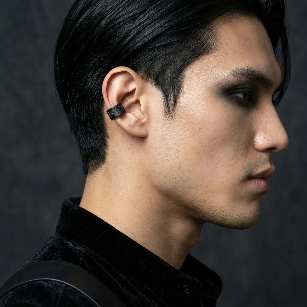 Elder Futhark Ear Cuffs Earrings
