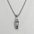 Cursed Casket Cross Dark Necklace