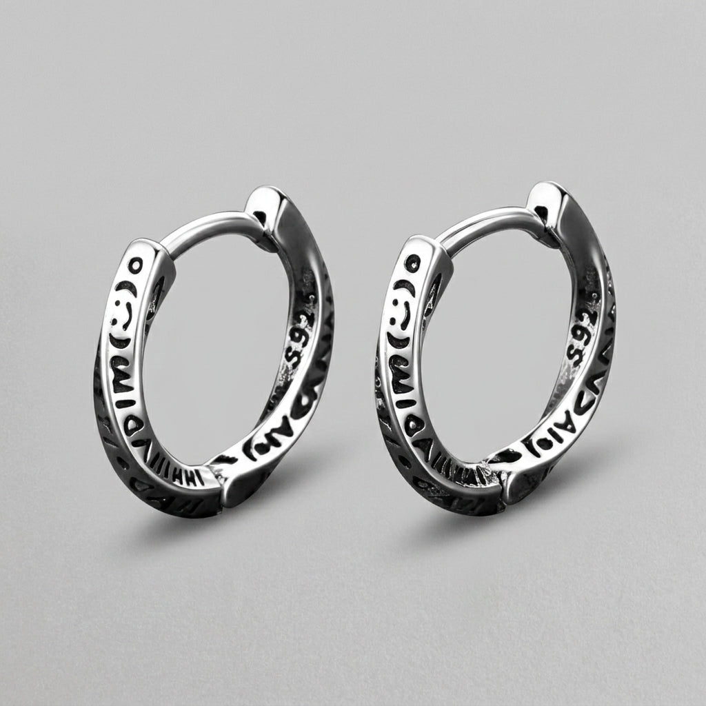 Ancient Script  Earrings