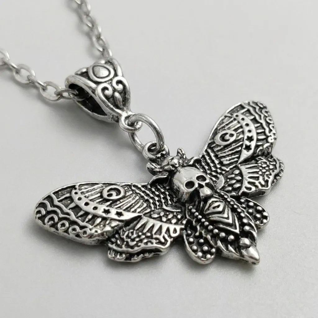 Mystic Death Moth Necklace