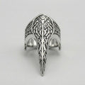 Raven Skull Beak Ring
