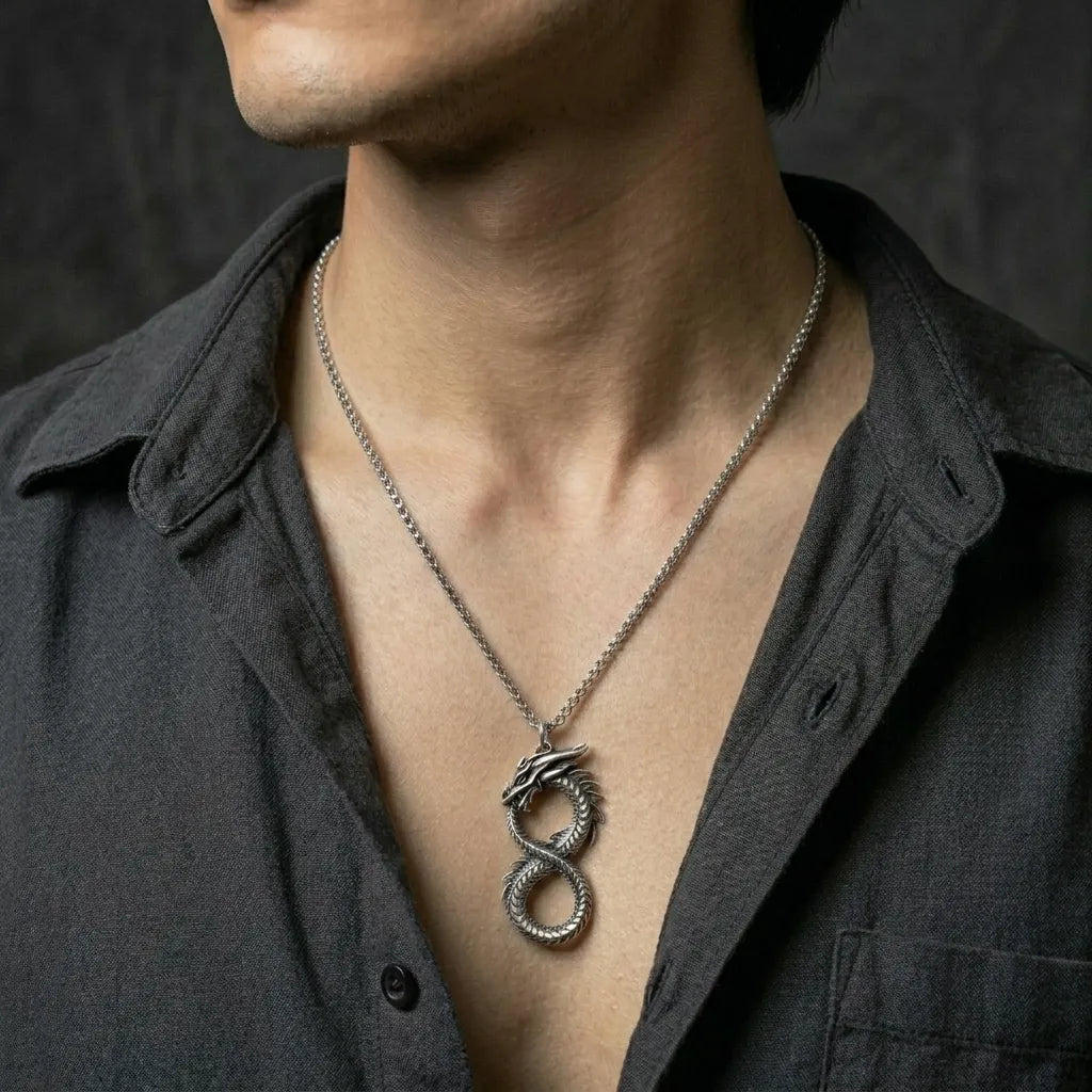 The Eternal Dragon Necklace