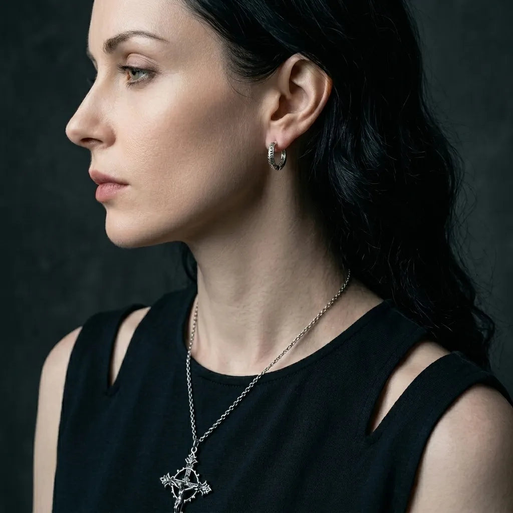 Ancient Script  Earrings