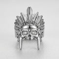 War Chief Skull Ring