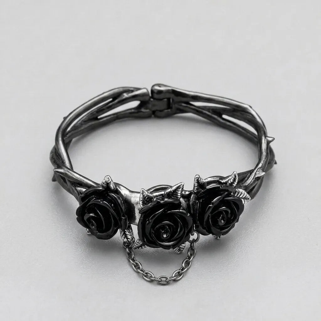 Gothic Rose Vine Bracelet