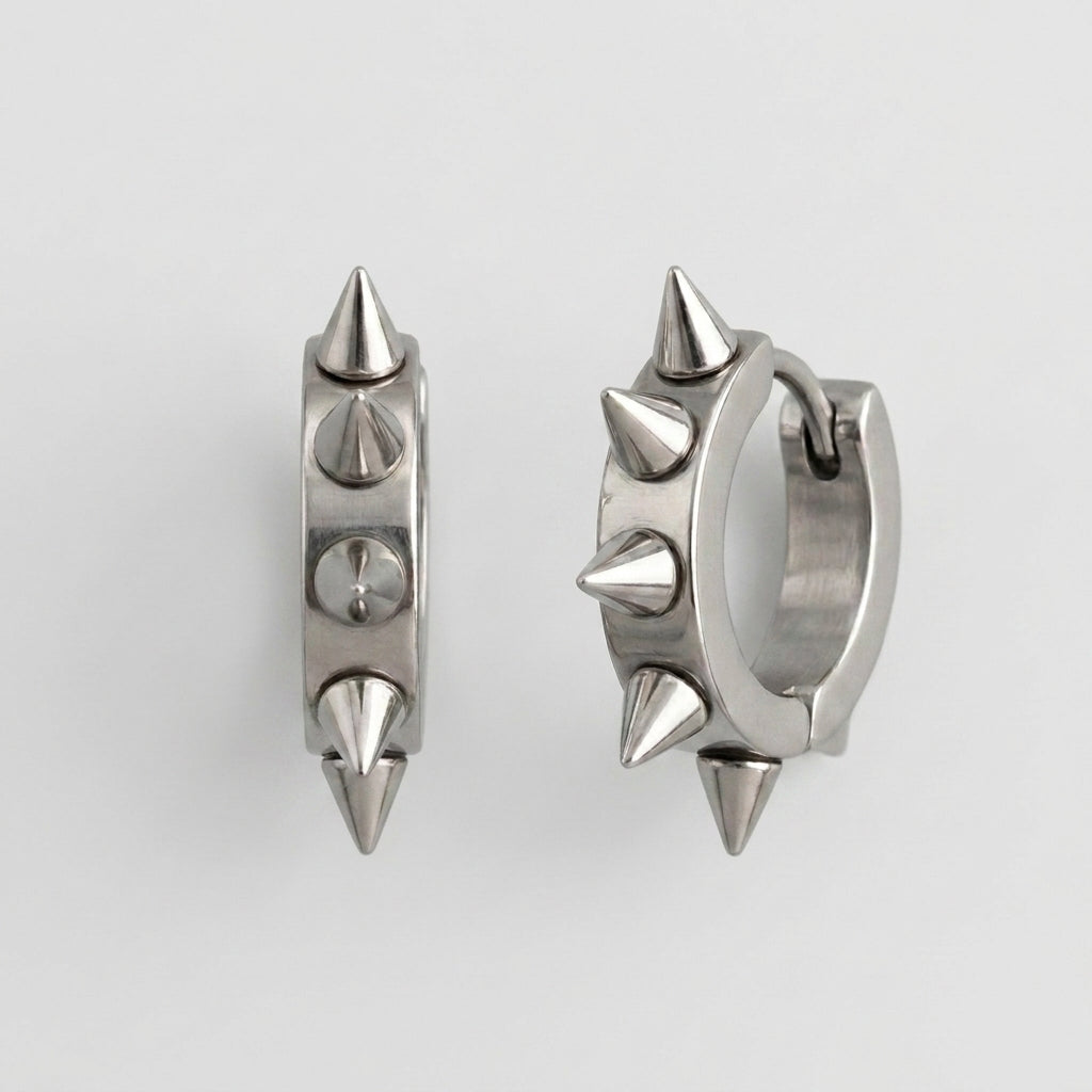 Thornhalo Spiked Huggie Earrings