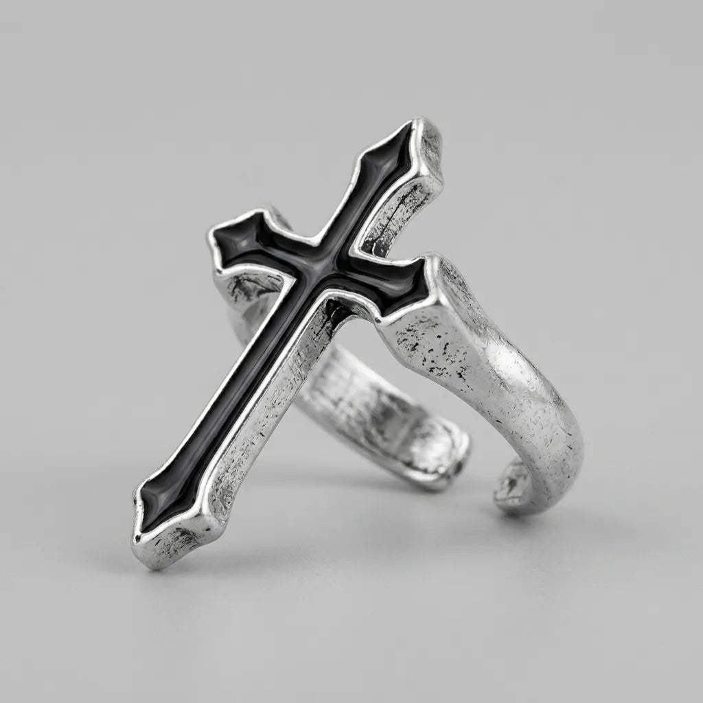 Gothic Cross Ring
