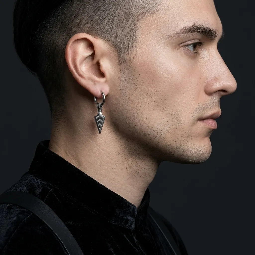 Gothic Dagger Spike Earrings