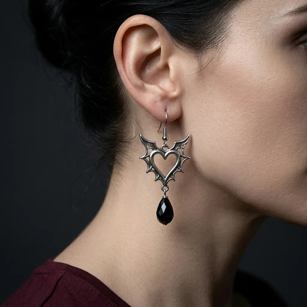 Wicked Heart Earrings