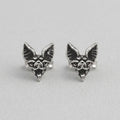 Mystic Bat Stud Earrings