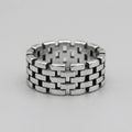 Interlocking Brick Link Ring