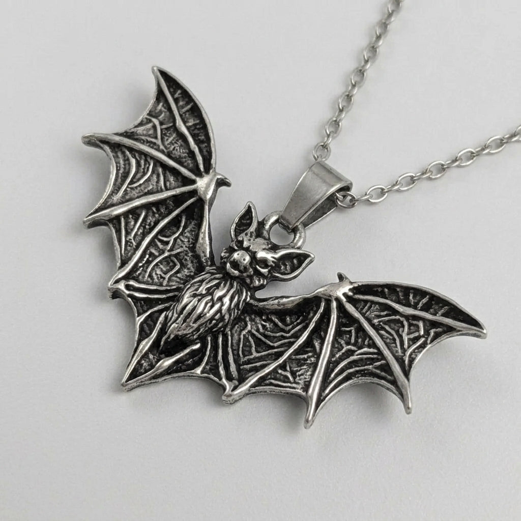 Cursed Bat Gothic Necklace