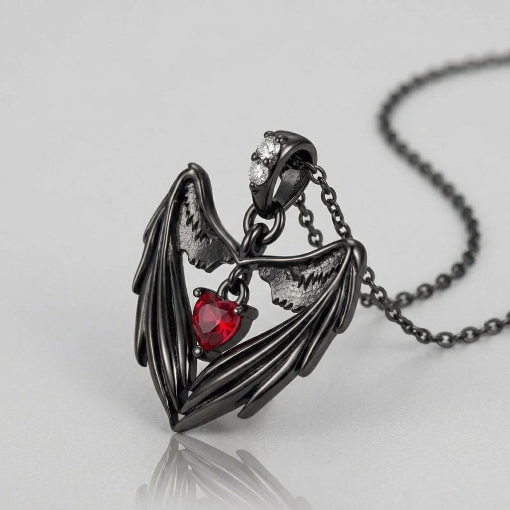 The Vampire Heart Necklace