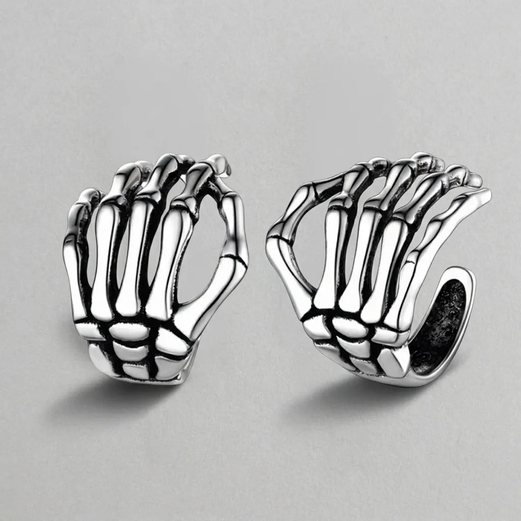 Graveyard Grasp  Cuff Earrings