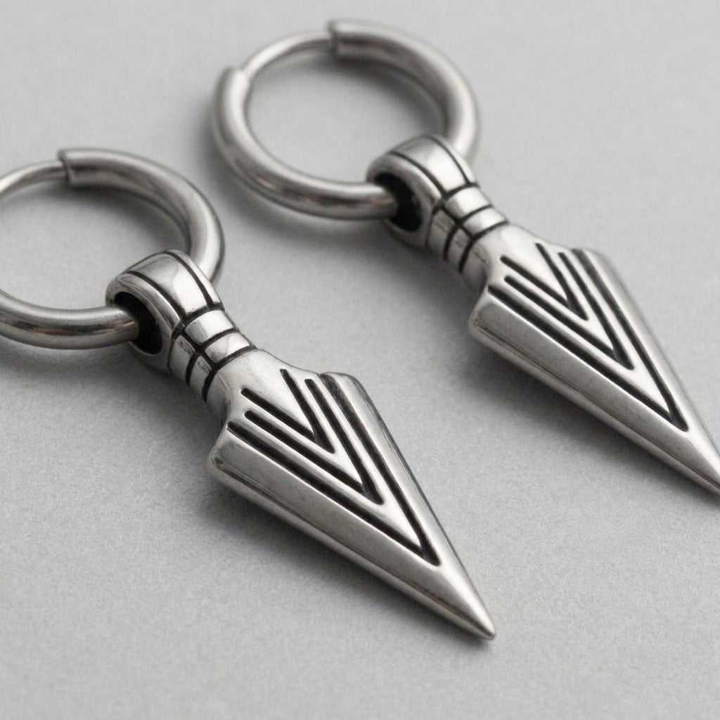 Gothic Dagger Spike Earrings