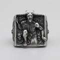 Dark Souls Demon Scene Wide Band Ring
