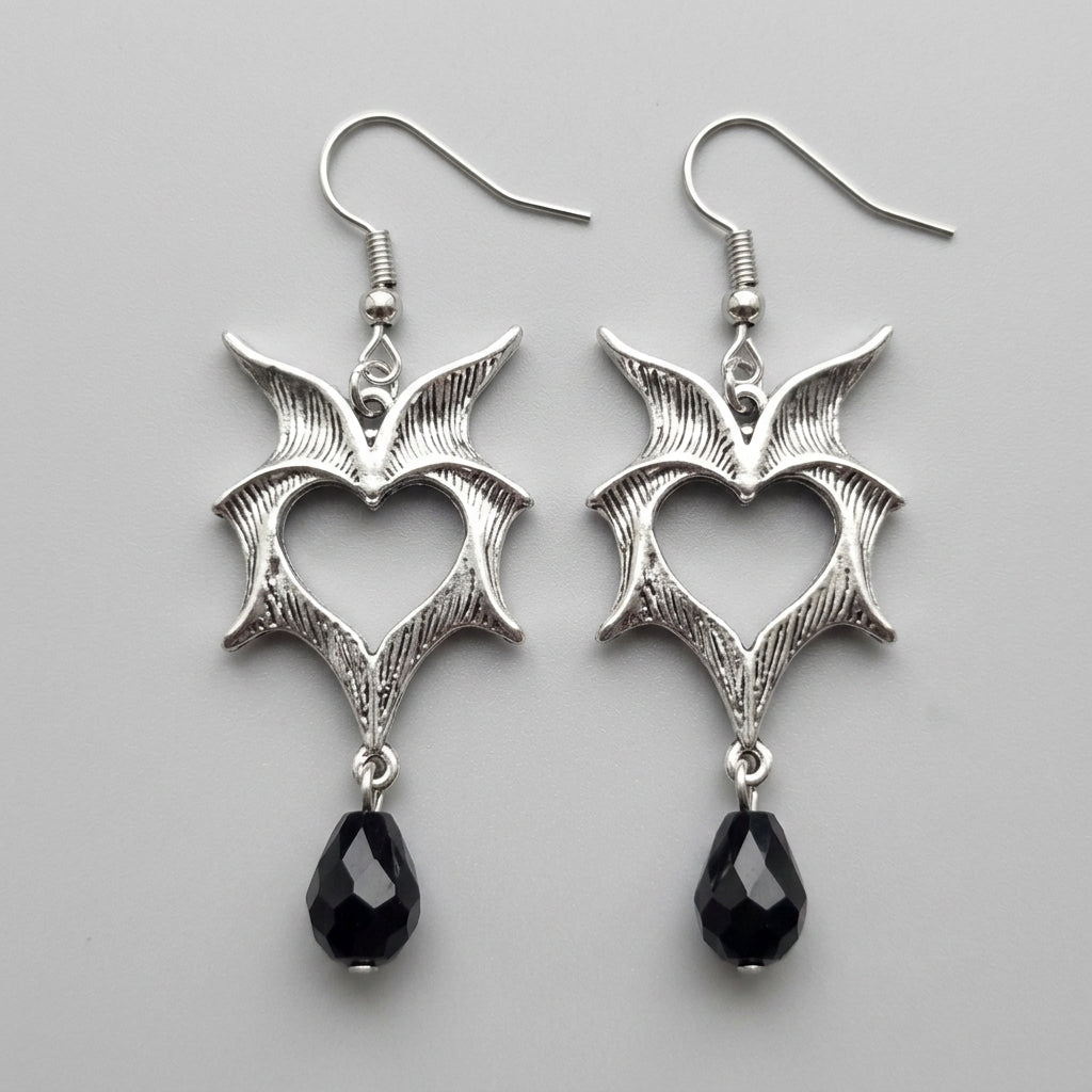 Wicked Heart Earrings