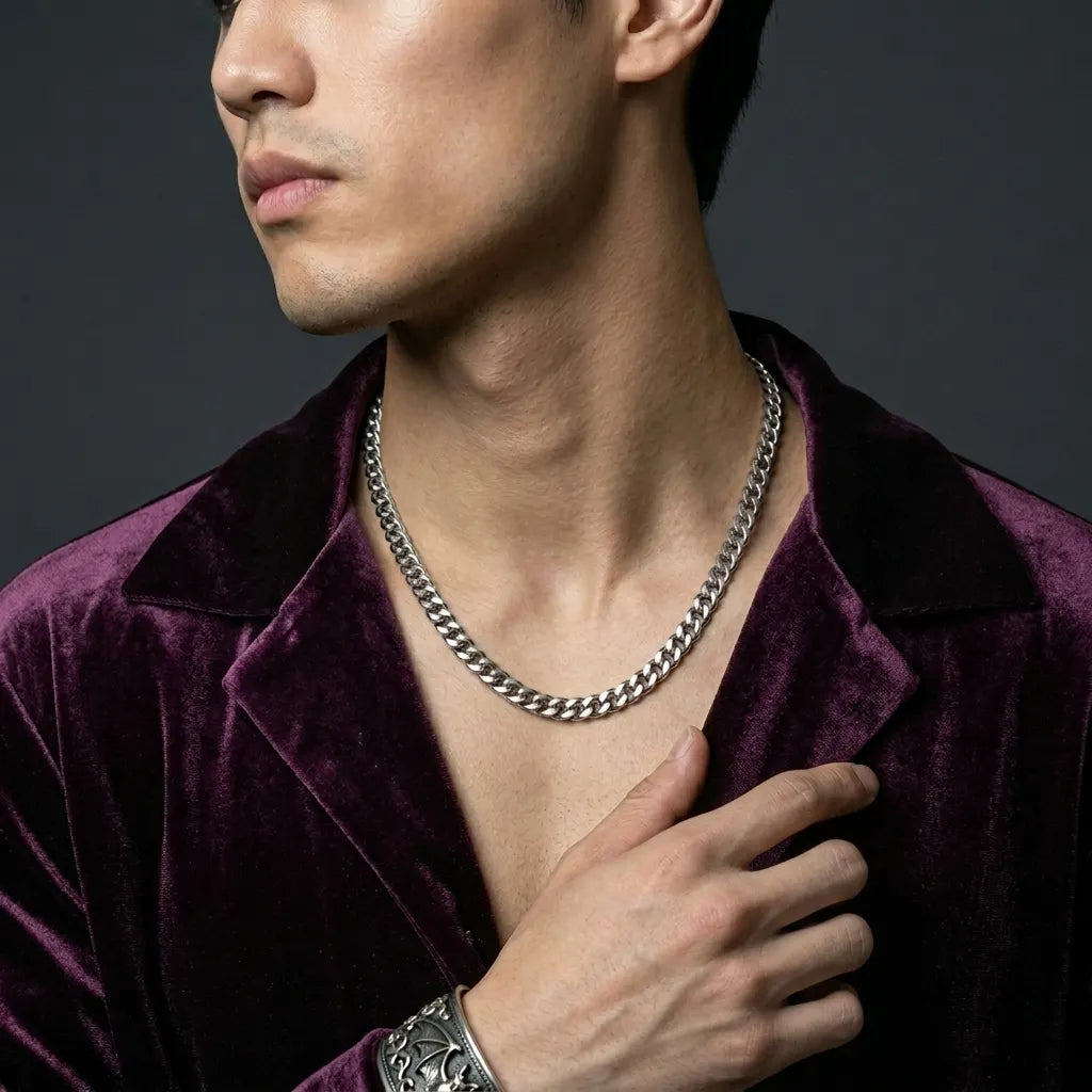 Bold Cuban Link Chain Necklace
