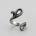 Coiled Snake Wrap Ring