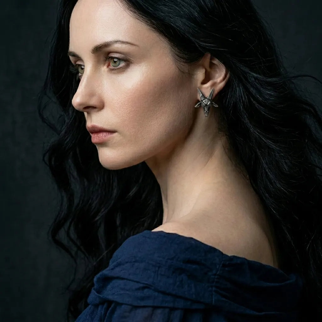 The Horned One Earrings