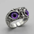 Mystic Owl Eye Ring