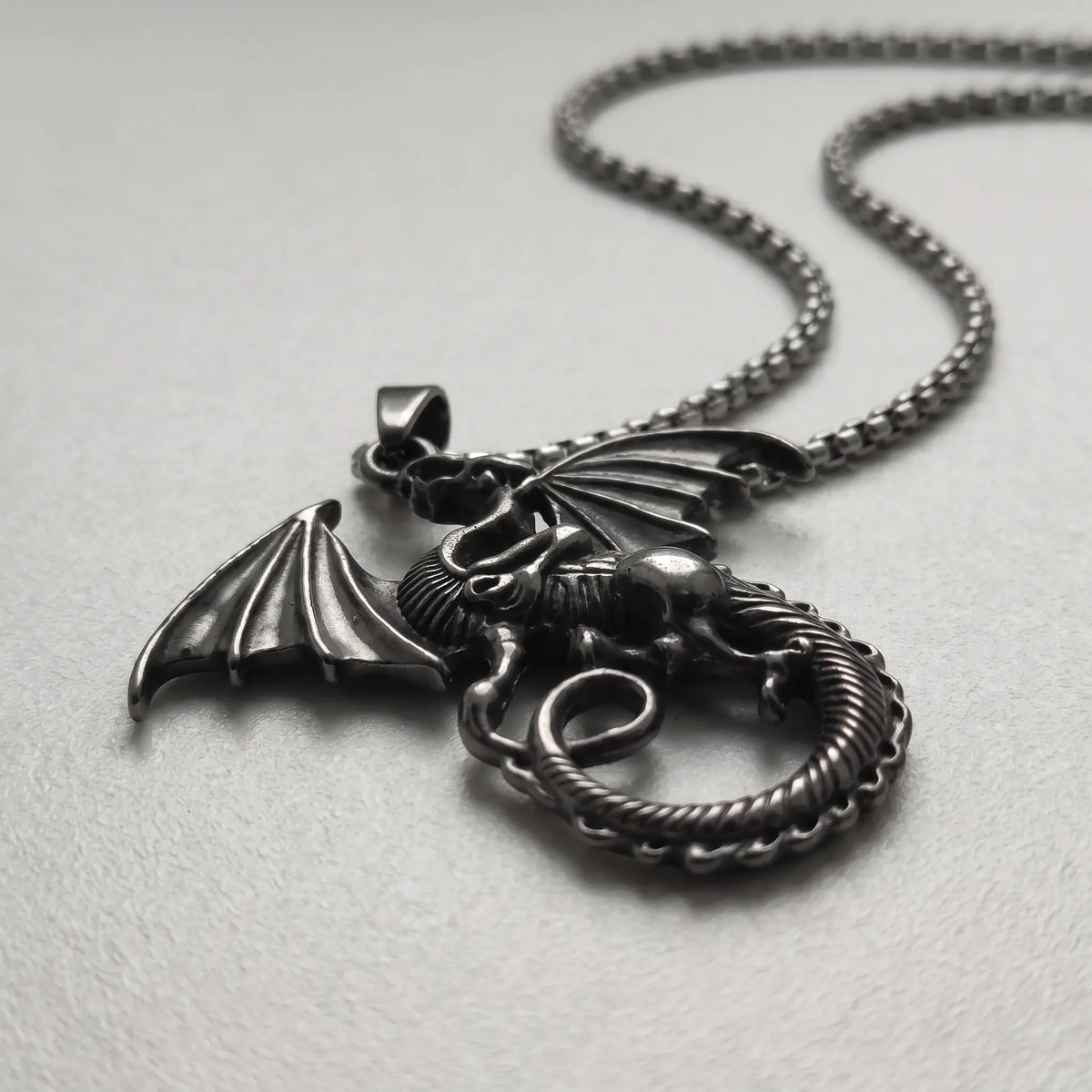 Cursed Dragon Winged Terror Necklace