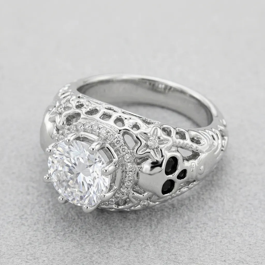 Crowned in Darkness Ring