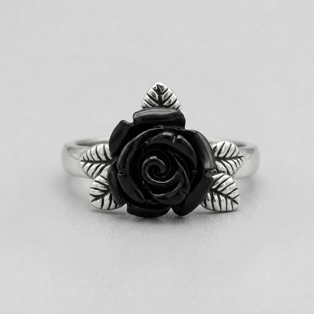 Dark Eternal Rose Ring