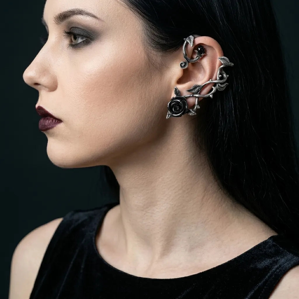 Rose Vine Earrings