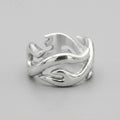 Silver Ember Ring