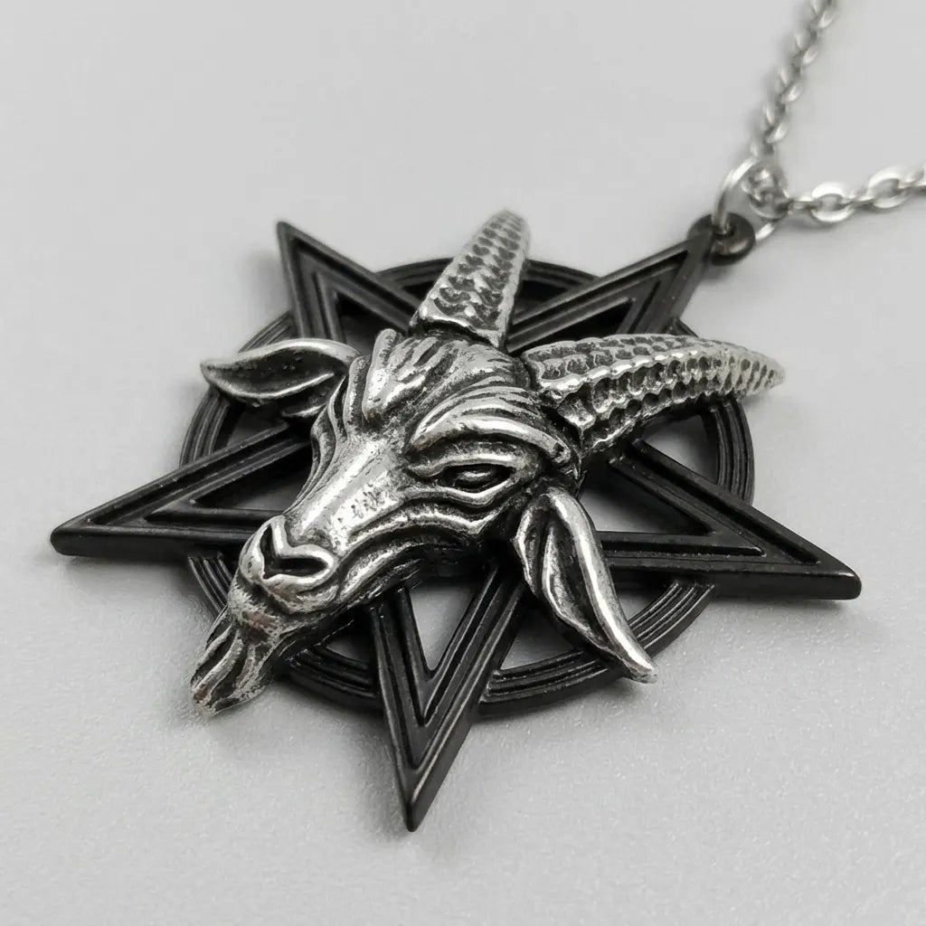 Baphomet Pentagram Necklace