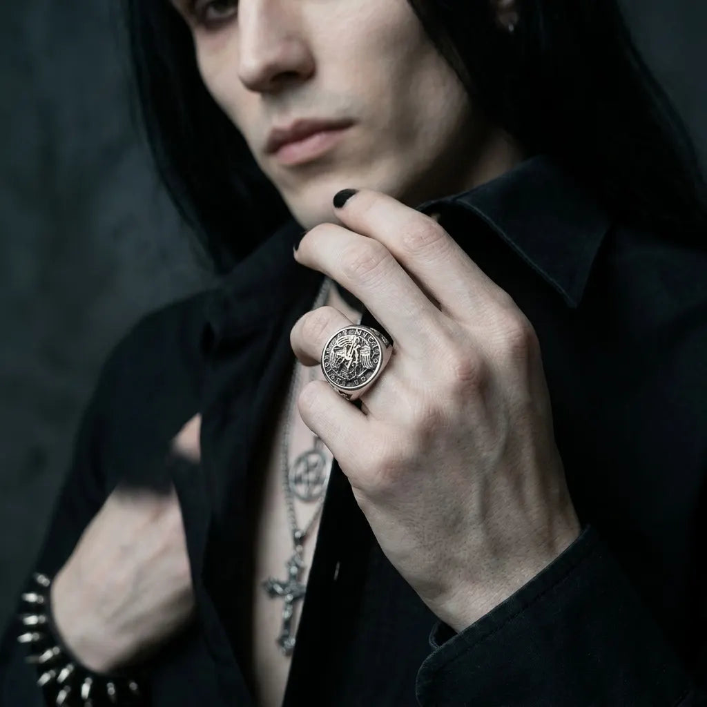 Divine Protector Signet Ring