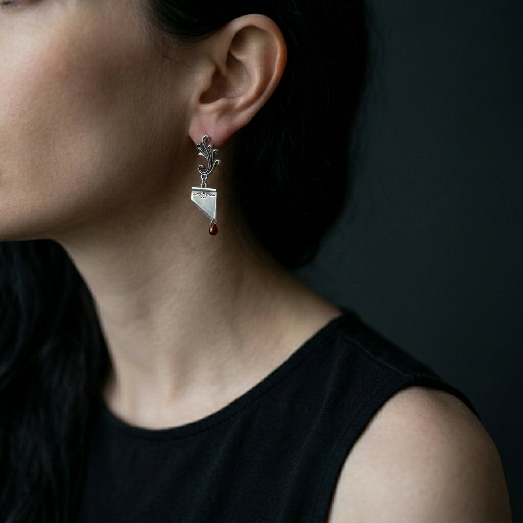 Bleeding Blade Earrings