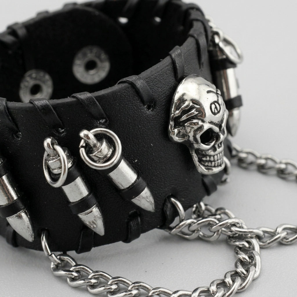 Dead Shot Skull Bracelet