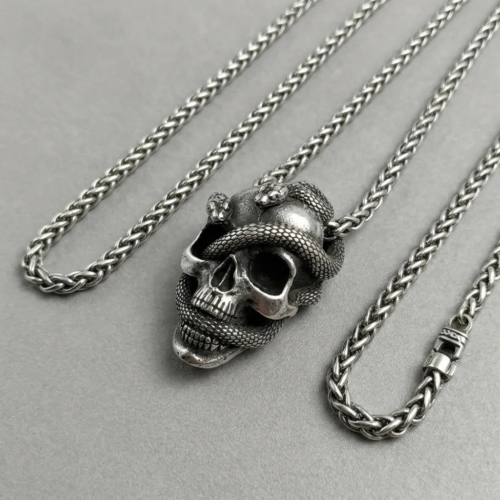 Death & the Serpent Necklace