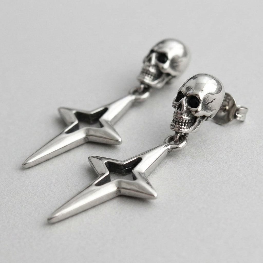 Dead Star Drop Earrings