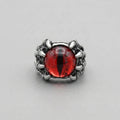 Dragon Claw Red Evil Eye Ring