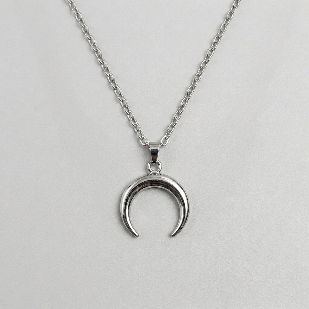 Lunaris Crescent Horn Necklace