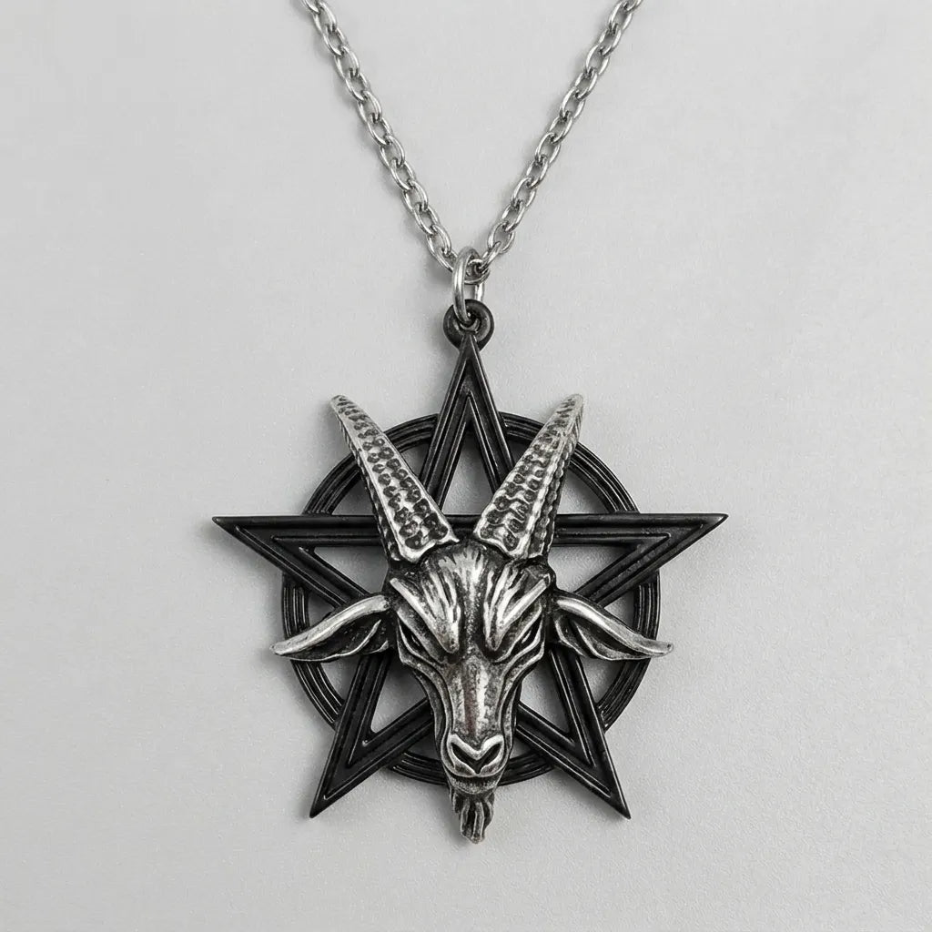 Baphomet Pentagram Necklace