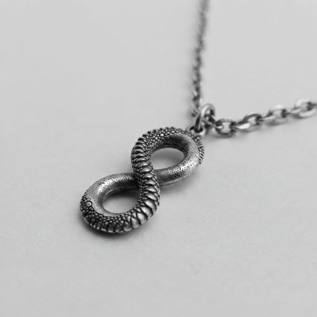 Serpent Infinity Necklace