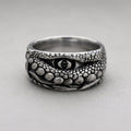 Crocodile Eye Ring