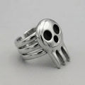 Soul Eater Skull Statement Ring