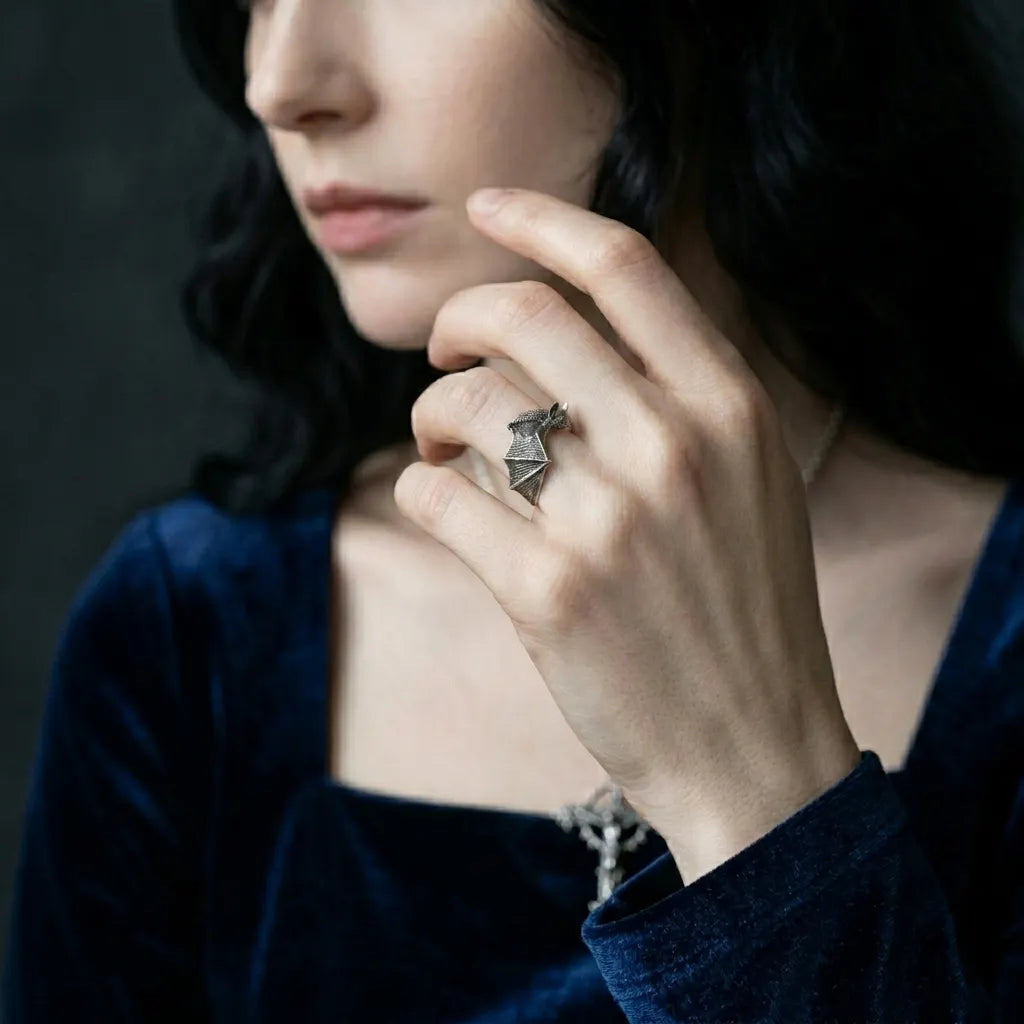 Cave Dweller Bat Ring