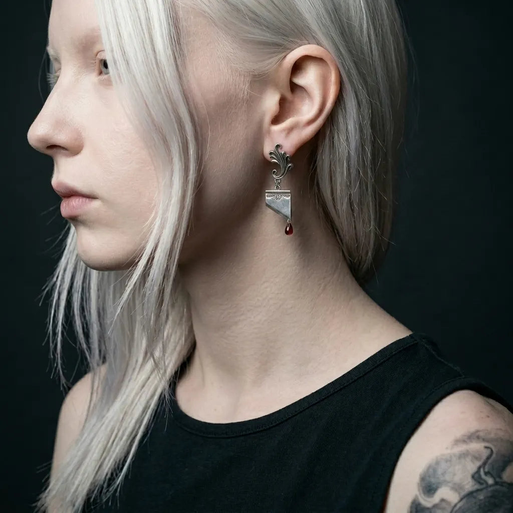 Bleeding Blade Earrings