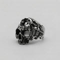 Hollow Bone Skull Ring
