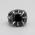 Dragon Claw Black Onyx Statement Ring