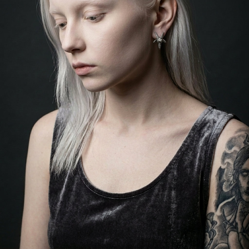 The Horned One Earrings